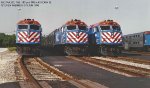 Metra F40PHM units 202, 192, 190 and 193